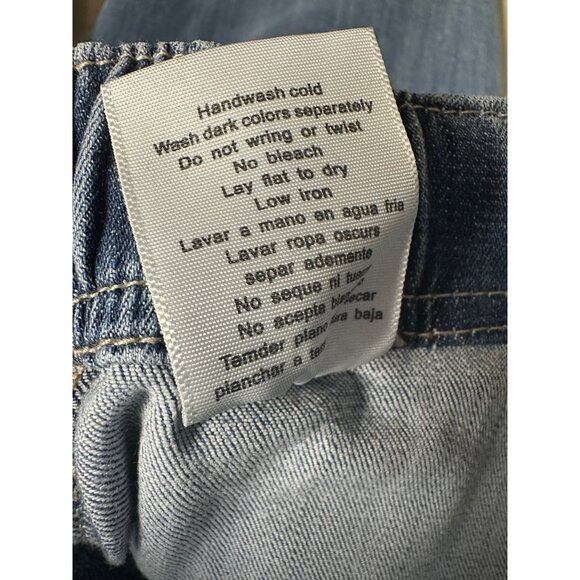 Judy Blue Drawstring Denim Jogger Jeans 3/26 Elastic Stretch Drawstring Denim - Picture 7 of 11